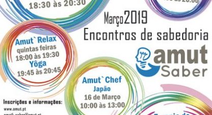 AMUT’Saber – Encontros de Sabedoria – Março