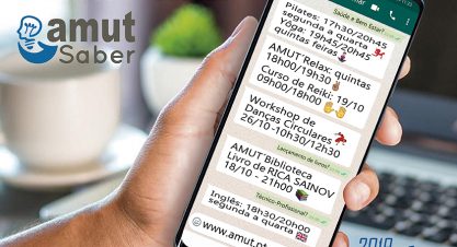 AMUT’Saber – Encontros de Sabedoria – Outubro