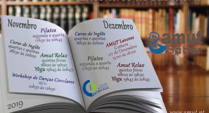 AMUT’Saber – Encontros de Sabedoria – Novembro e Dezembro