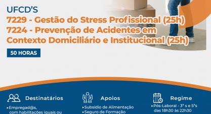 AMUT Saber – Percurso Formativo Gestão do Stress Profissional e Prevenção de acidentes em contexto domiciliário e institucional