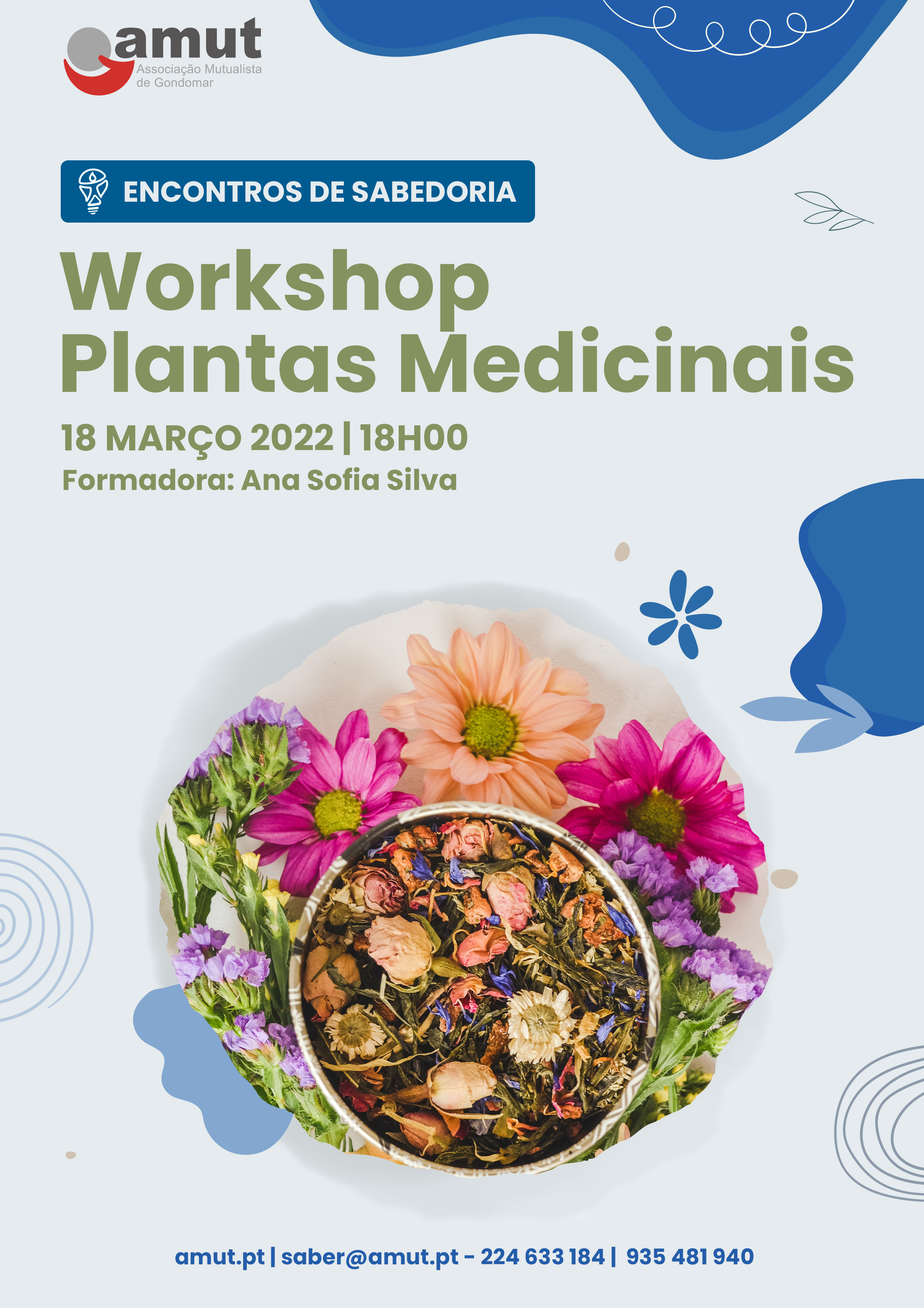 Encontros de Sabedoria – Workshop Plantas Medicinais