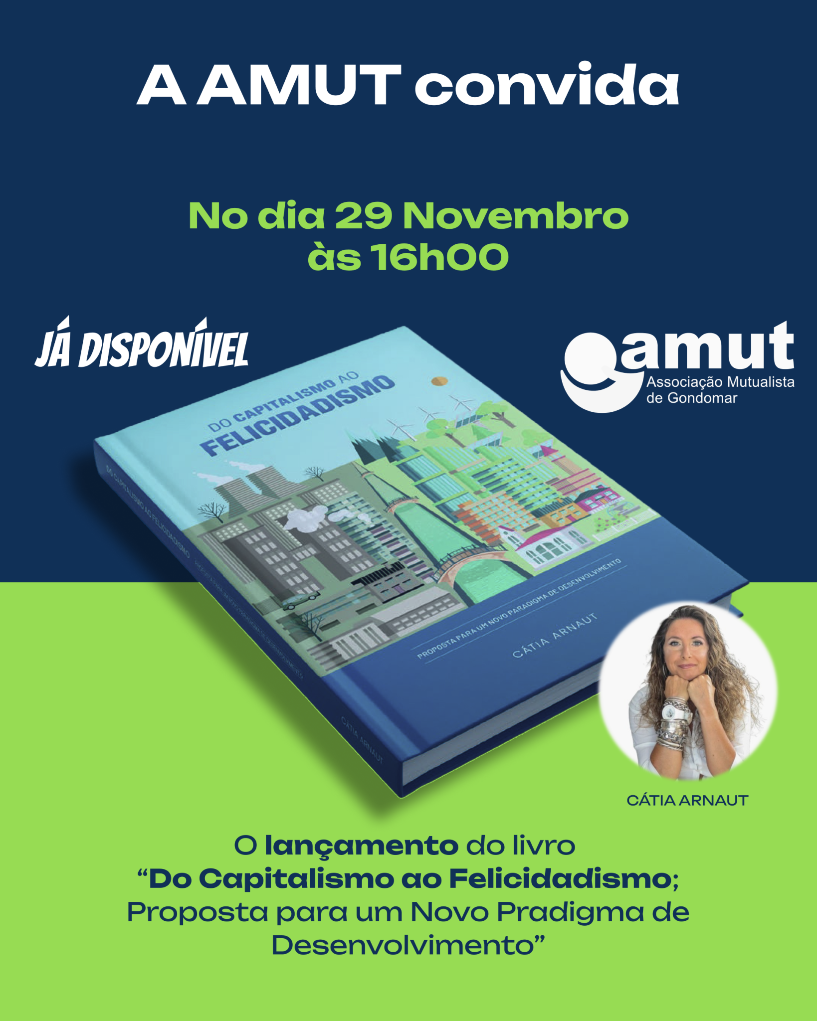 Convite para o lançamento do Livro 